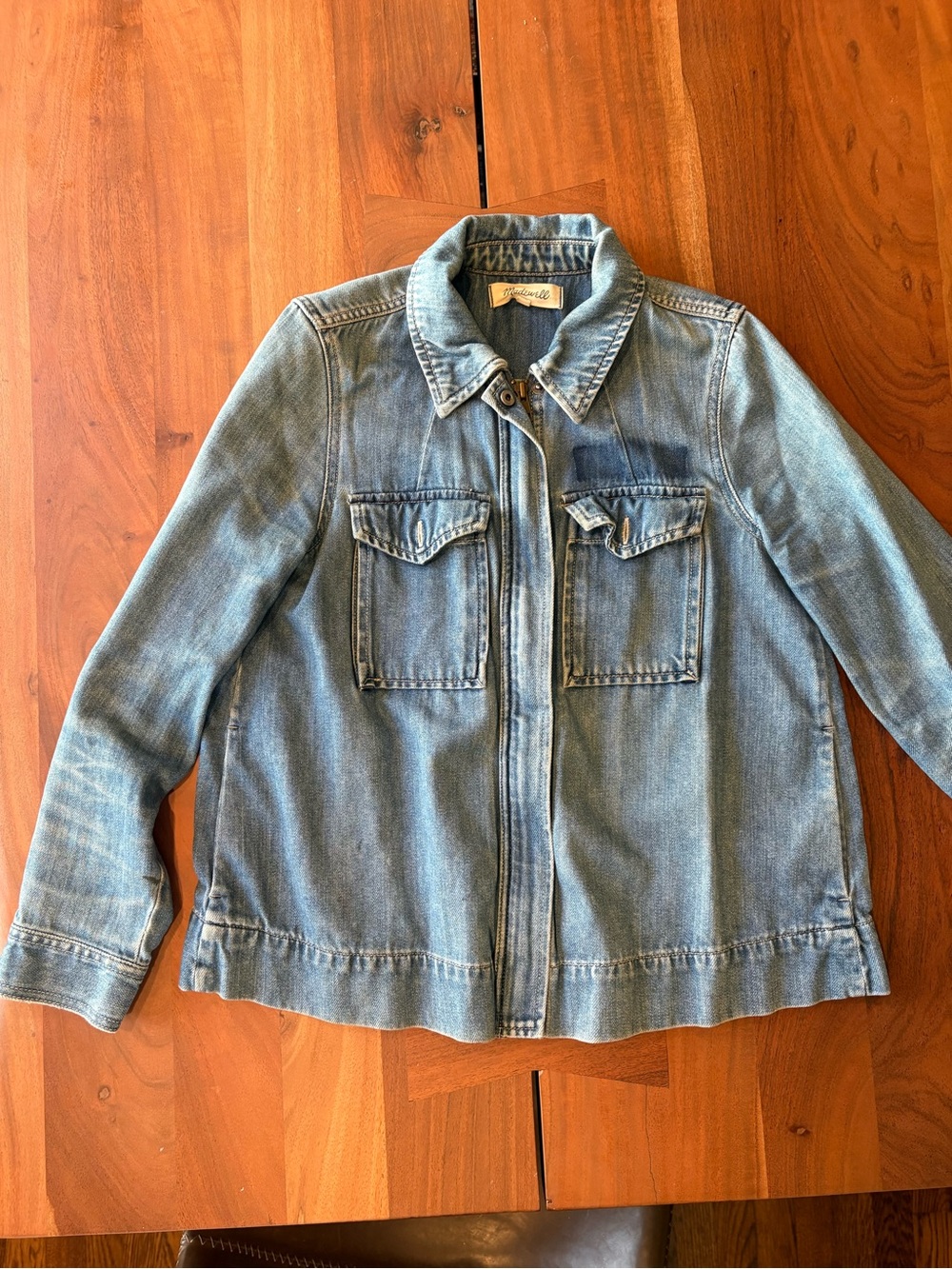 Madewell Denim Swing Jacket XS